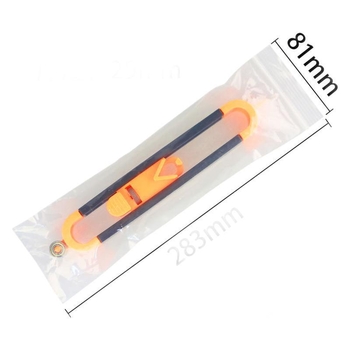 Πλαστικός Μετρητής Προφίλ με Κλείδωμα – Αντιγραφικός Διαμορφωτής Μορφής για Ξυλουργική με Ακανόνιστους Ακτίνους