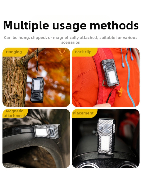 Външна лампа против комари – LED, презареждаща се, къмпинг осветление с функция против комари