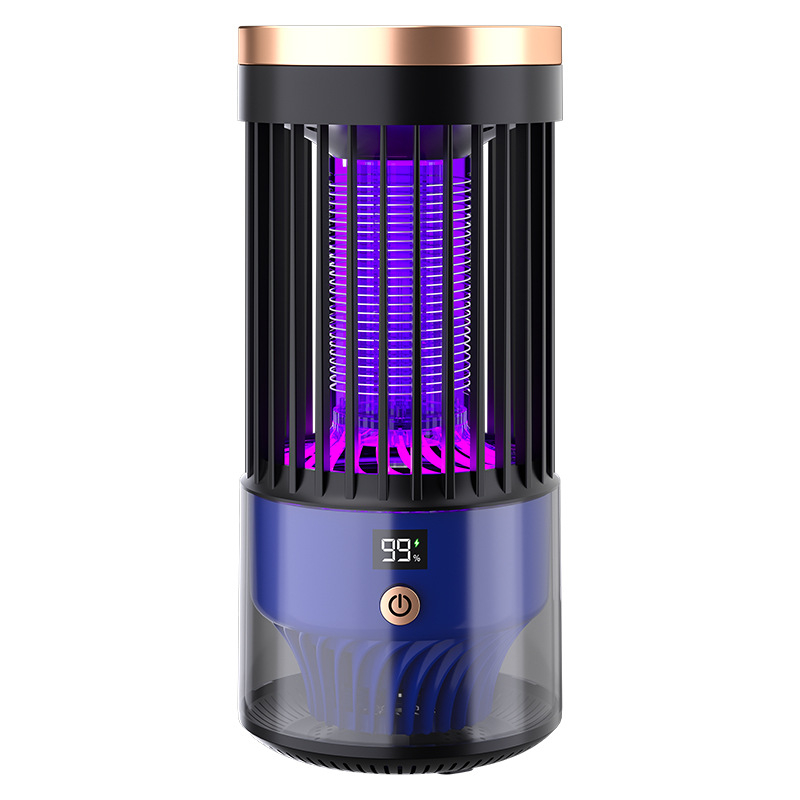 Λαμπτήρας εξόντωσης κουνουπιών με ηλεκτροσόκ – LED παγίδα με φως, USB επαναφορτιζόμενη μπαταρία 1001–1600mAh, μοντέλο SJD-01, κατάλληλος για εσωτερικούς/εξωτερικούς χώρους μέχρι 30 m²