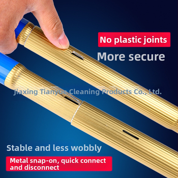 Stiklo valymo įrenginys langams su teleskopine aliuminio lydinio lazda – vienpusis šluostymas, komercinis naudojimas, rankinis