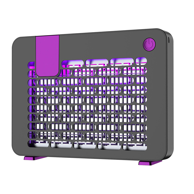 Λάμπα εξόντωσης κουνουπιών με ηλεκτροσόκ, USB επαναφορτιζόμενη, για οικιακή χρήση, κρεμαστή, LED, αλουμινένιο πλέγμα, κάλυψη 11–20㎡, ενσωματωμένη μπαταρία 1001–1600 mAh, πολλαπλά επίπεδα ρύθμισης