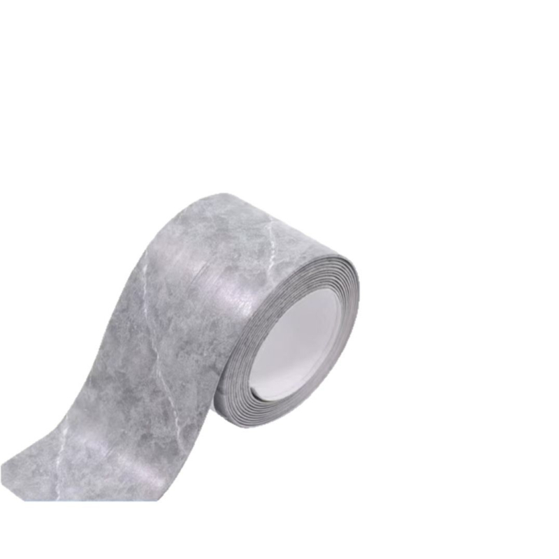 Pašlīmējoša pretsēnīšanas mala lente izlietnei, virtuvei un vannas istabai – PVC, ūdensizturīga, ainavas raksts, vienkāršs stils