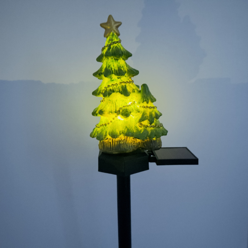 Ηλιακό φωτιστικό κήπου με σχέδιο χιονάνθρωπου – ενσωματωμένο στο έδαφος, αδιάβροχο εξωτερικό φως τοπίου, αυτονομία 16–24 ωρών