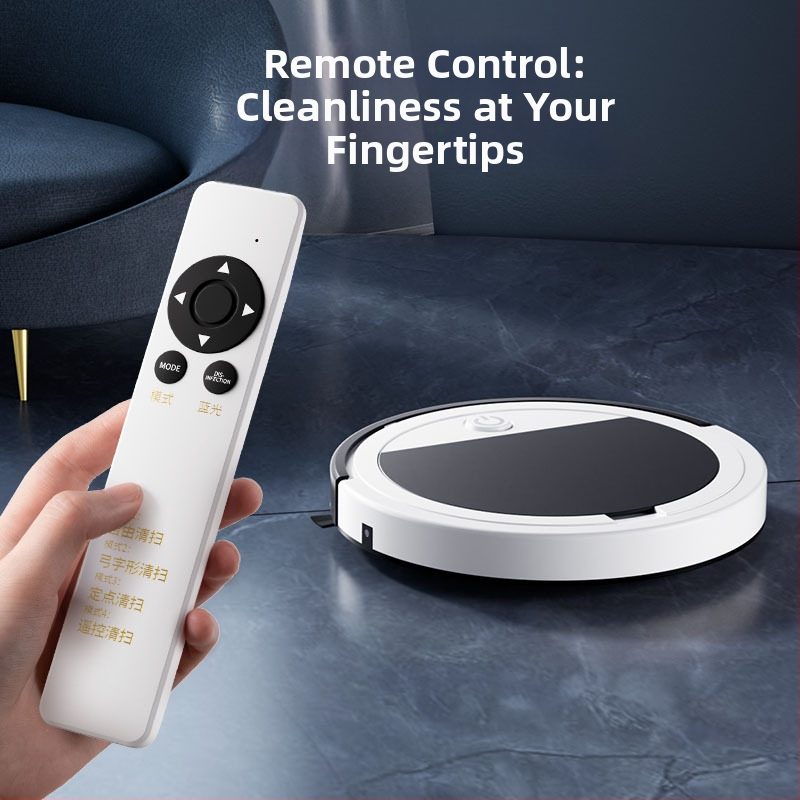 XM32 робот-прахосмувачка с моп за дома – дистанционно управление, мощност 7.4V/15W, всмукване 2000–2999 Pa, обхват 90–120 m², метене, всмукване и мопване в едно
