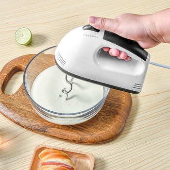 Elektrinis kiaušinių plakiklis, rankinis, 1001–1200 W, 7+ greičiai, maišymas, plakimas kiaušinių, tešlos minkymas, visiškai automatinis