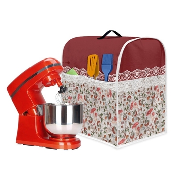 FORU Κάλυμμα Μίξερ, βουρτσισμένο ύφασμα και ελαστικό ύφασμα, μοντέρνο μινιμαλιστικό στυλ, προστασία από σκόνη