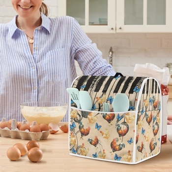 FORU Κάλυμμα Μίξερ, βουρτσισμένο ύφασμα και ελαστικό ύφασμα, μοντέρνο μινιμαλιστικό στυλ, προστασία από σκόνη