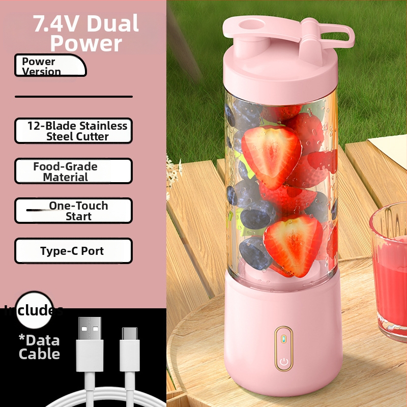 Преносим презареждащ се сокоизстисквач с над шест ножа, капацитет под 1 л, полуавтоматичен режим, до 36 V, 10 000–19 999 rpm