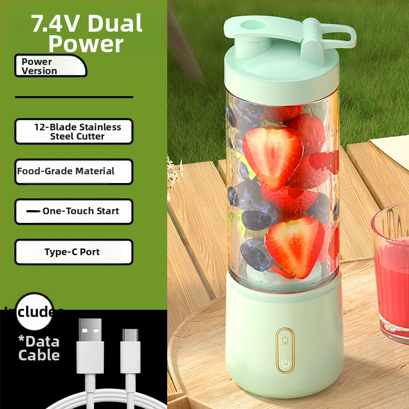 Преносим презареждащ се сокоизстисквач с над шест ножа, капацитет под 1 л, полуавтоматичен режим, до 36 V, 10 000–19 999 rpm