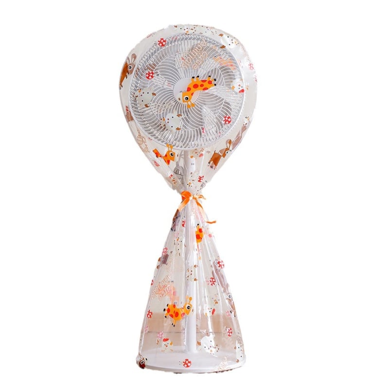 Padlóállású ventilátor porvédő – univerzális, PVC anyag, márka txr, modern minimalista dizájn