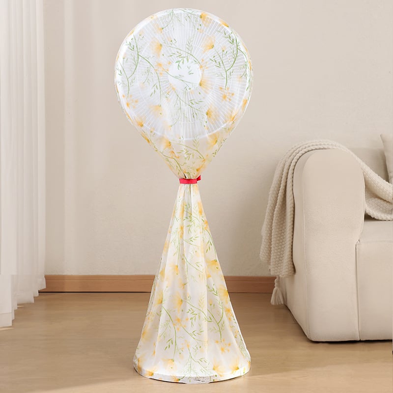 Padlóállású ventilátor porvédő – univerzális, PVC anyag, márka txr, modern minimalista dizájn