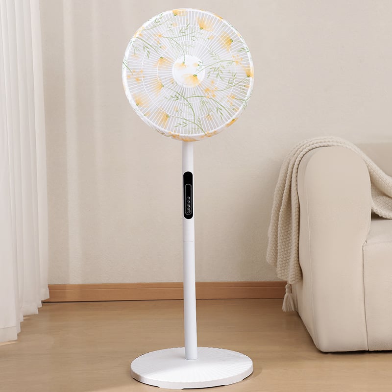 Padlóállású ventilátor porvédő – univerzális, PVC anyag, márka txr, modern minimalista dizájn