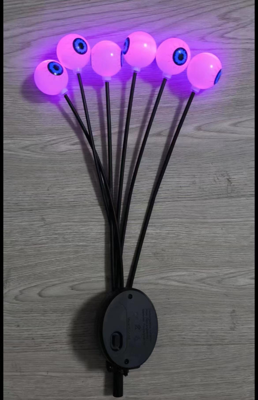 LED Eyeball Light за двор със слънчево захранване – Halloween декор, IP65, база E14, 1000 lm, ≤36V, 10000 ч