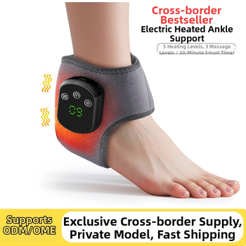 Chodidový masážor s USB elektrickým vyhrievaním, nabíjateľný, horúci kompresný masáž, starostlivosť o členok (Model 102361)