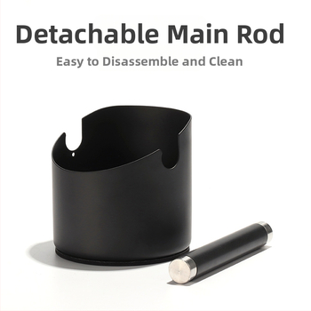 Ανοξείδωτο δοχείο καφέ ιζημάτων, με αντιολισθητικό μικρό κάδο εκφόρτωσης και επίστρωση Teﬂon ανθεκτική στη βρωμιά.