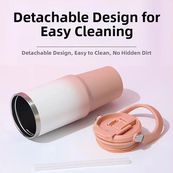 Θερμός με κενό μόνωσης, εσωτερικό 304 ανοξείδωτο, εξωτερικό 201, φορητό ποτήρι αυτοκινήτου με κορδόνι μεταφοράς, προσαρμόσιμο λογότυπο