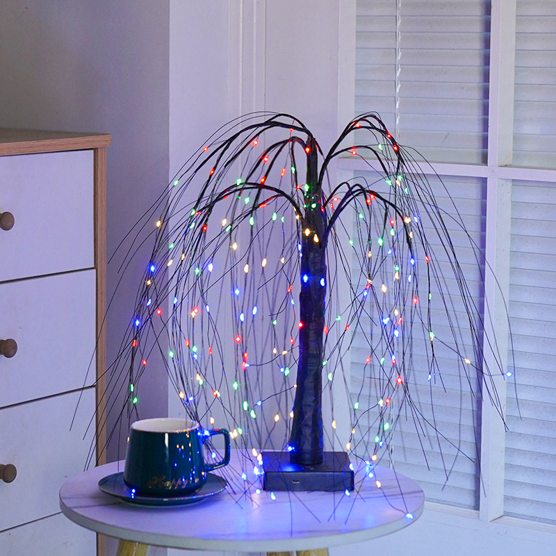 LED светлина за дърво LS001, E27 патрон, 5V вход, светлинен поток 5000 lm