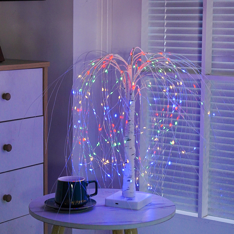 LED светлина за дърво LS001, E27 патрон, 5V вход, светлинен поток 5000 lm