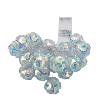 Γιρλάντα LED Rainbow Ball με 20 LED, IP54, 100 lm, μπαταρίες, διακόσμηση δωματίου