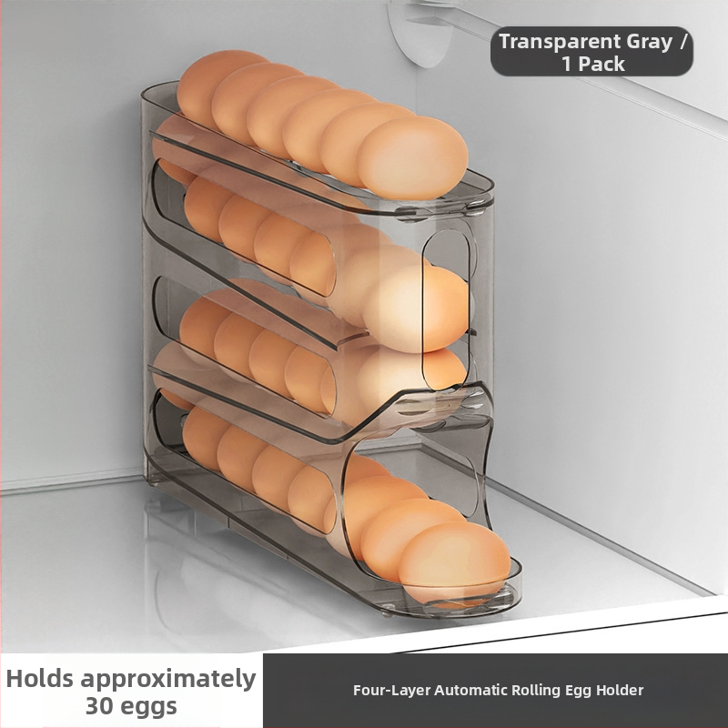 Kiaušinių laikymo lentyna - plastikas, japonų stilius, forma: kita