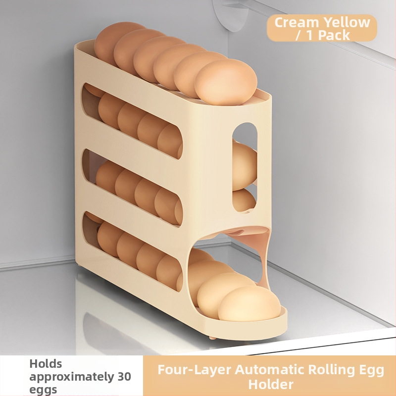 Kiaušinių laikymo lentyna - plastikas, japonų stilius, forma: kita