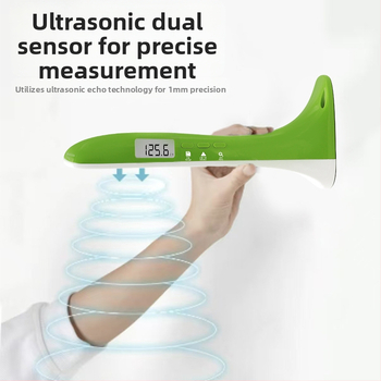 Ūgio matavimo įrenginys – Nešiojamas ultragarso aukščio ir svorio matavimo įrenginys, diapazonas 30–200 cm, modelis SG01, CABRY, maitinamas baterijomis