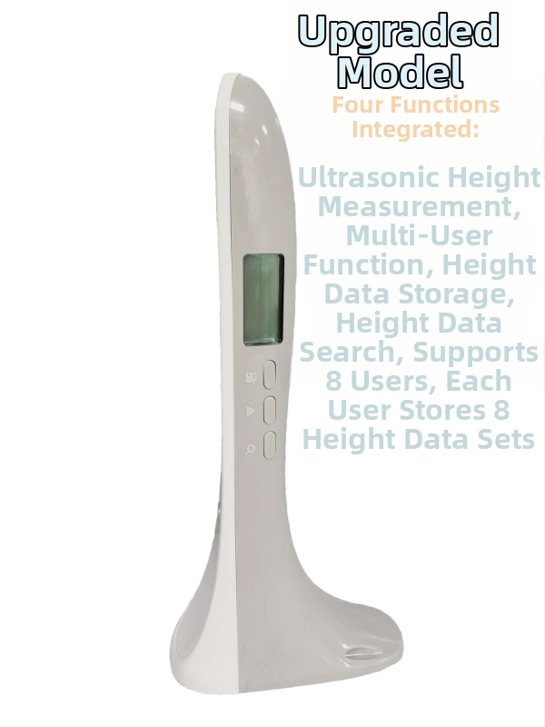 Ūgio matavimo įrenginys – Nešiojamas ultragarso aukščio ir svorio matavimo įrenginys, diapazonas 30–200 cm, modelis SG01, CABRY, maitinamas baterijomis