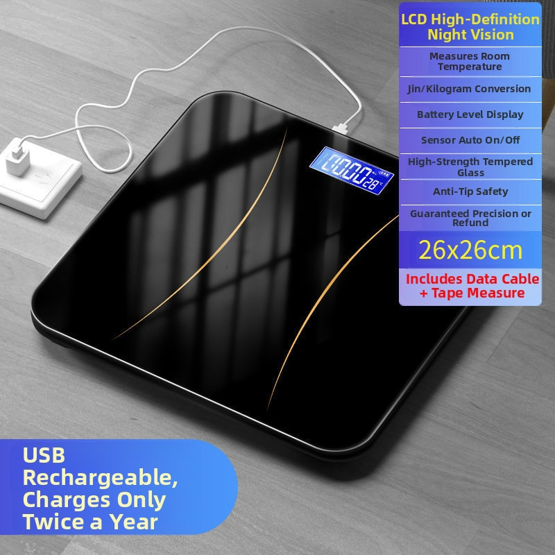 Elektroninės kūno riebalų masės svarstyklės – tikslus skaitmeninis svorio ir kūno riebalų matuoklis suaugusiems, namų ar bendrabūčio naudojimui