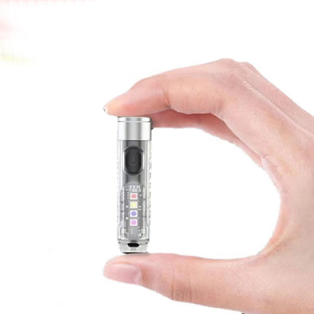 LED μικρός φακός τσέπης, επαναφορτιζόμενος μέσω USB, μαγνητικό φως κλειδιού έκτακτης ανάγκης με LED 3W και δέσμη έως 100–200 μέτρα