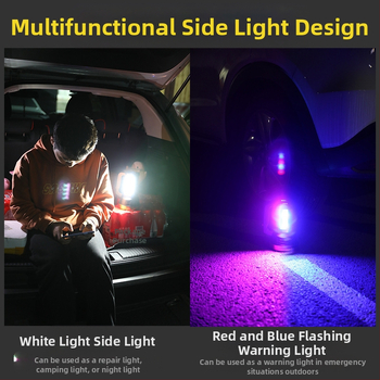 Φορητός LED φακός εξωτερικού χώρου (LED, 5W, 1200mAh, εμβέλεια 200–500 m, χειροκίνητη φόρτιση)