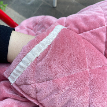 USB maitinama elektrinė antklodė, krištolo veliūras, skalaujama, 45°C pastovi temperatūra, 10W