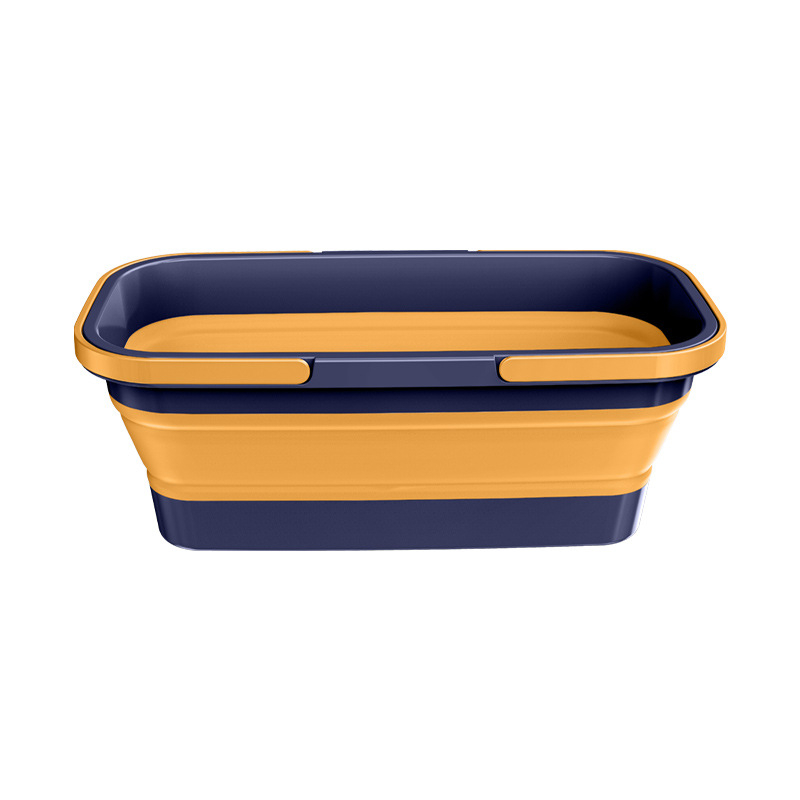 Plastikinis mop kibiras, sulankstomas stačiakampio formos, nešiojamas lauke, 0.68 kg