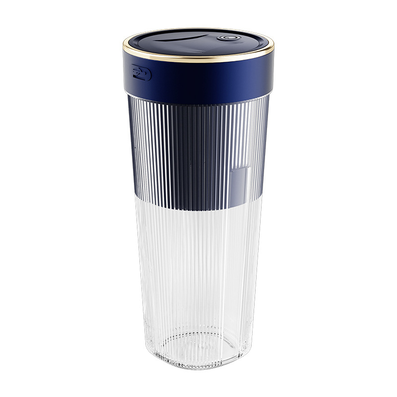 Nešiojamas įkraunamos sultų puodelis su įdėta baterija, 200W, 12000 rpm, 6 peilių galvutė, talpa 401–600 ml