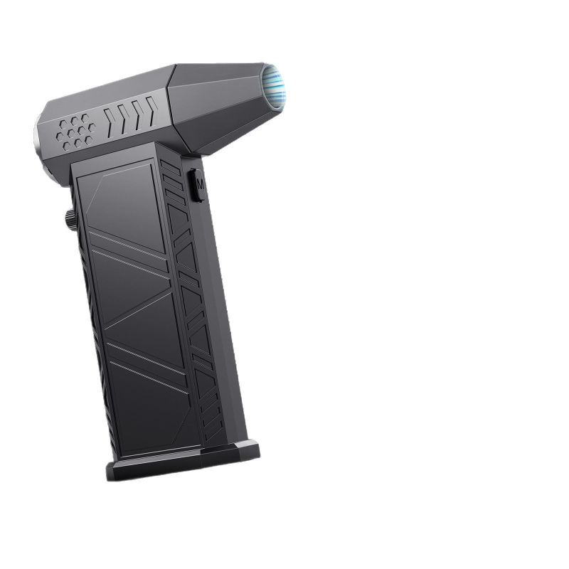 X6 Turbo palapinės ventiliatorius — nešiojamas belaidis, įkraunama 4000 mAh baterija, veikimo laikas 6–8 valandos, triukšmas 51–60 dB