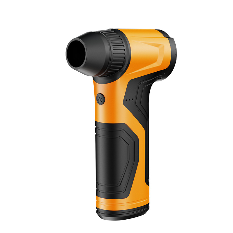 Преносим ръчен вентилатор за къмпинг на открито с вградена 6000 mAh литиева батерия, AC мотор, ABS корпус, 6 лопатки и 4 скорости