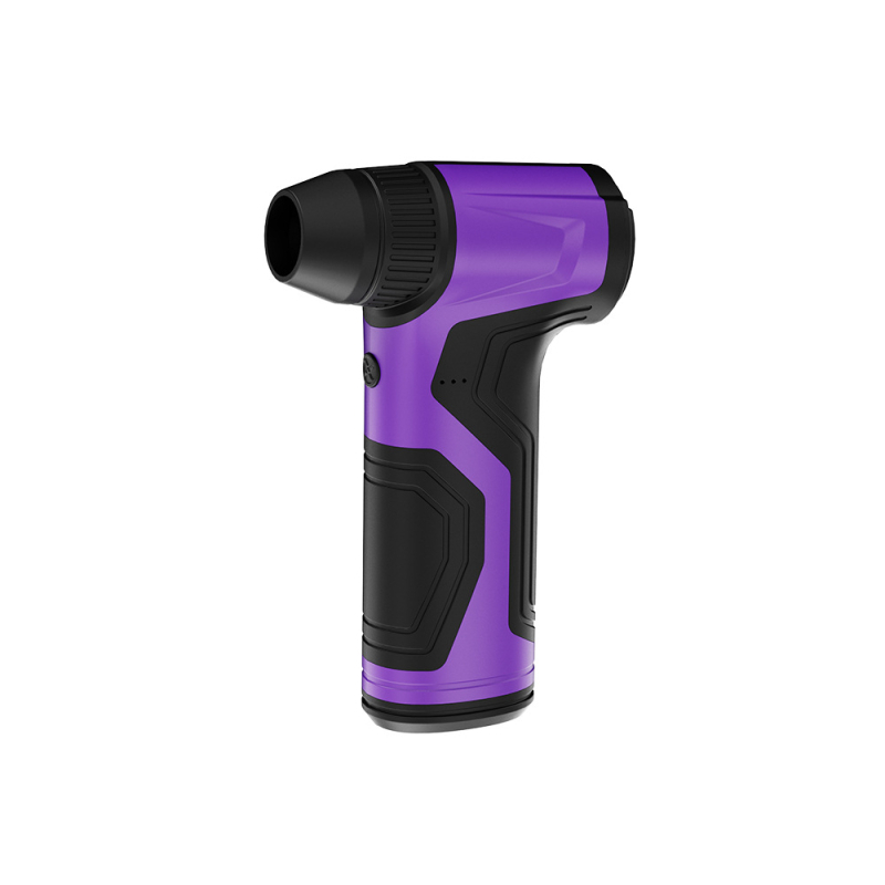 Преносим ръчен вентилатор за къмпинг на открито с вградена 6000 mAh литиева батерия, AC мотор, ABS корпус, 6 лопатки и 4 скорости