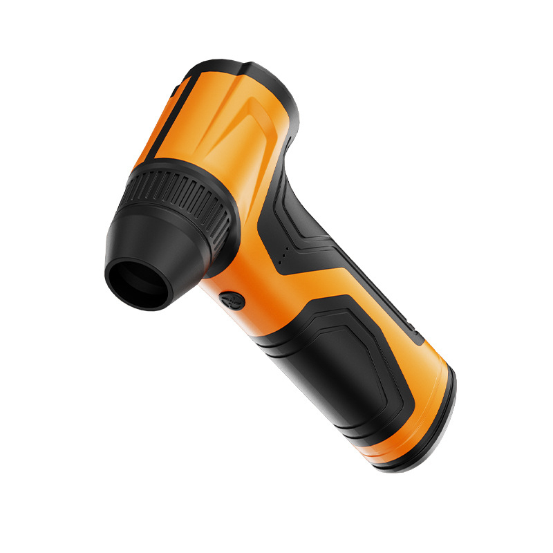 Преносим ръчен вентилатор за къмпинг на открито с вградена 6000 mAh литиева батерия, AC мотор, ABS корпус, 6 лопатки и 4 скорости