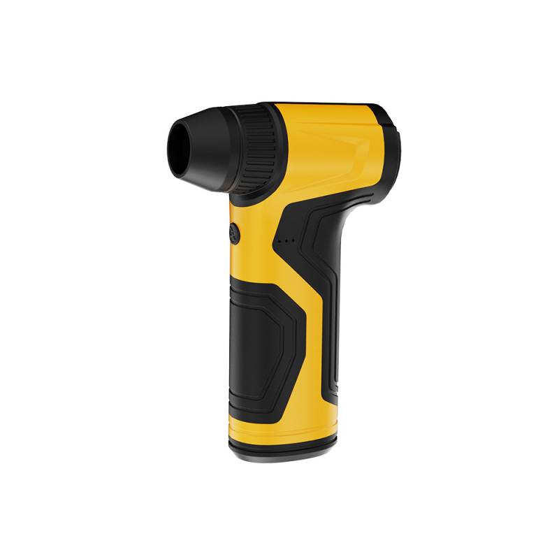 Преносим ръчен вентилатор за къмпинг на открито с вградена 6000 mAh литиева батерия, AC мотор, ABS корпус, 6 лопатки и 4 скорости