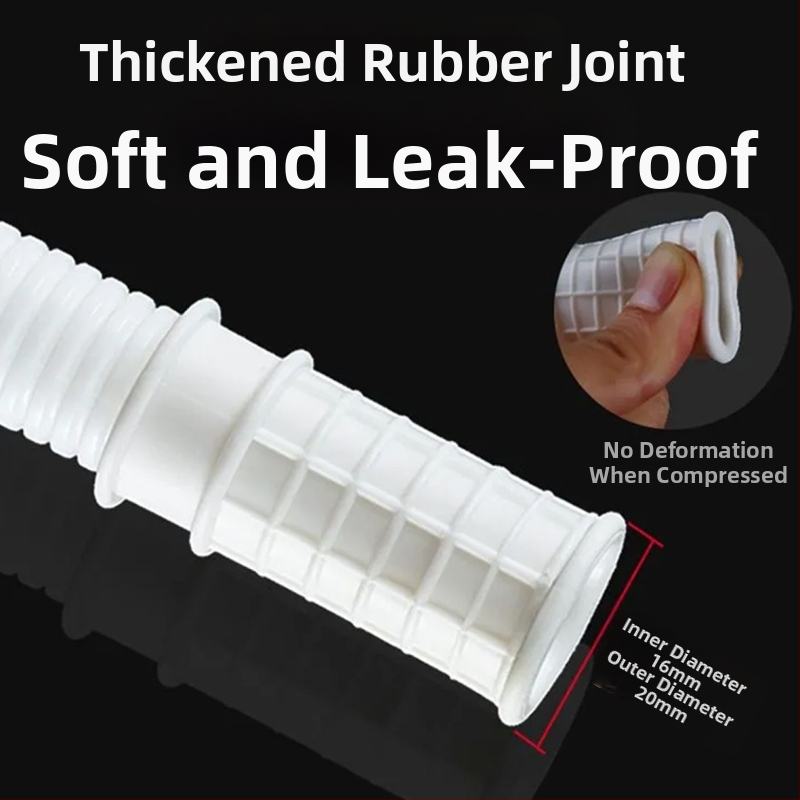 Разширение на дренажна тръба за климатик – силикон-ABS, против стареене, модерен минималистичен стил, работа при нормална температура