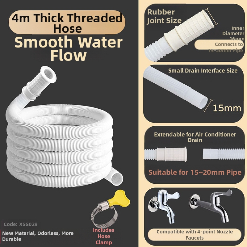 Oro kondicionieriaus išorinės dalies nuotekų vamzdelio plėtinys – silikono-ABS, anti-aging, šiuolaikinis minimalistinis stilius, įprasta veikia temperatūra