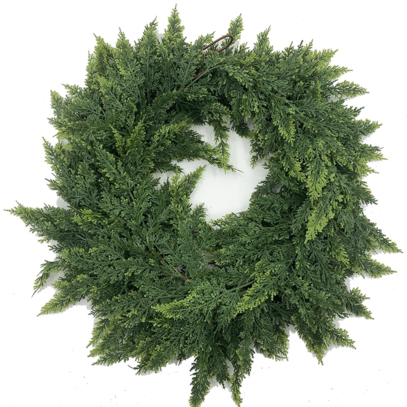 Χριστουγεννιάτικη κρεμάστρα διακόσμησης ντουλαπιού: Norfolk Pine Rattan — PE μαλακό κόλλα, μαλακή χύτευση πλαστικού, σειρά Christmas Cane, προσαρμοσμένο μήκος και πυκνότητα