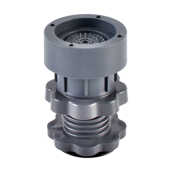 Ανυψωτικό πάτωμα-βάση πλυντηρίου — αντιολισθητικό, αποσβεστή κραδασμών, με ρύθμιση ύψος, χωρίς εγκατάσταση (Υλικό: Πλαστικό; Ρύθμιση ύψους; Αντιολισθητικό; Αντιδονητικό)