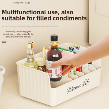 Rongling plastikinė prieskonių laikymo dėžutė – kietieji prieskoniai, šiuolaikiškas minimalistinis virtuvės organizatorius, aukščiausios kokybės