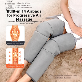 Šlaunų ir kojų masažuoklis su oro slėgio masažu — vibracijos masažas, karštasis suspaudimas, mechaninis valdymas