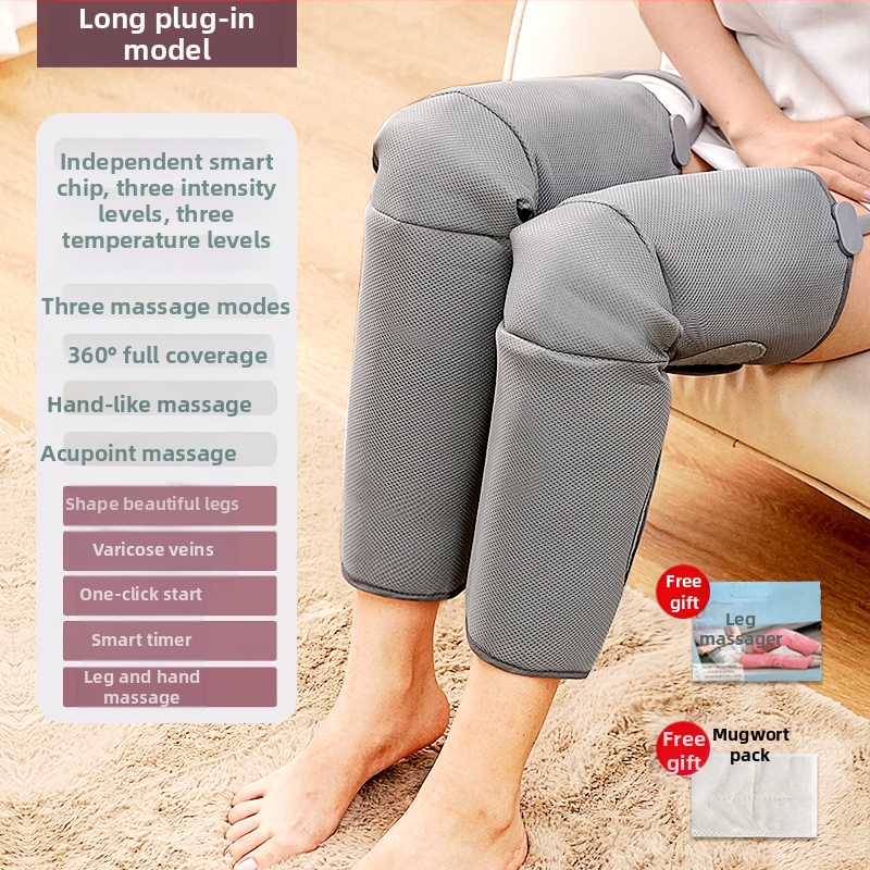 Šlaunų ir kojų masažuoklis su oro slėgio masažu — vibracijos masažas, karštasis suspaudimas, mechaninis valdymas
