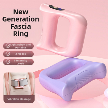 Profesionalus fascijos masažuoklis su USB maitinimu, laikmačio funkcija, mechaninis valdymas, išleistas 2024 m., jogos žiedas