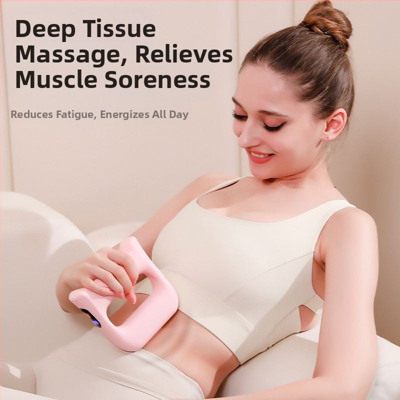 Професионален масажор за фасия с USB захранване, функция таймера и механично управление, 2024 издание, йога пръстен