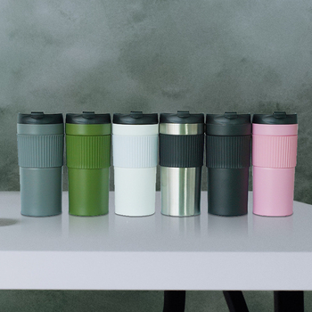 Френч прес чаша за кафе с филтър, вътрешност 304 / външна 201 неръждаема, преносима вакуум-изолирана чаша за автомобил, заключващ капак, 6–12 часа изолация
