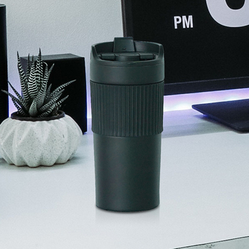 Κούπα καφέ με φίλτρο τύπου γαλλικού πιεστηρίου, εσωτερικό 304, εξωτερικό 201, φορητή θερμομονωμένη κούπα αυτοκινήτου, καπάκι με κλείσιμο, μόνωση 6–12 ωρών