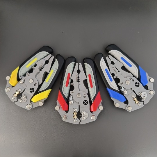 Yixin Daugiafunkcinės laidų odėlioklių žnyplės su išlenkta burna, svoris 0,180 kg